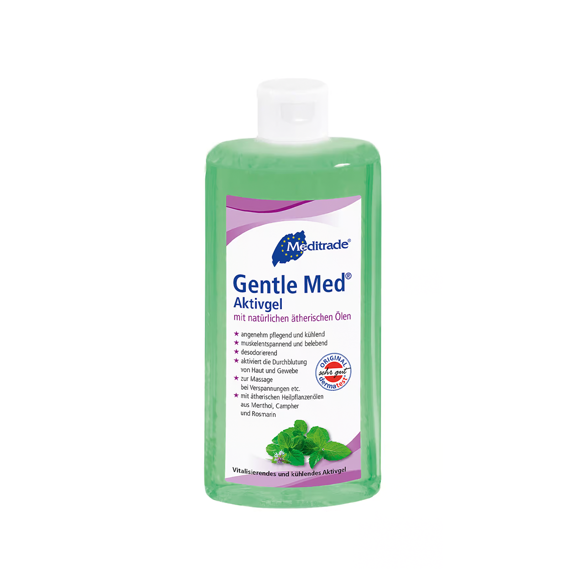 Gentle Med®  Massage-Aktivgel, 500 ml Flasche,