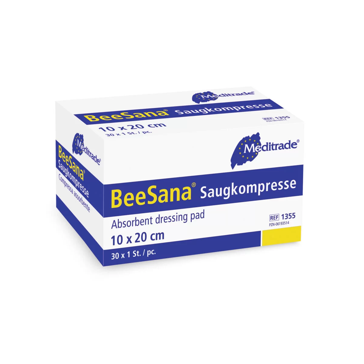 BeeSana® Saugkompresse, unsteril.